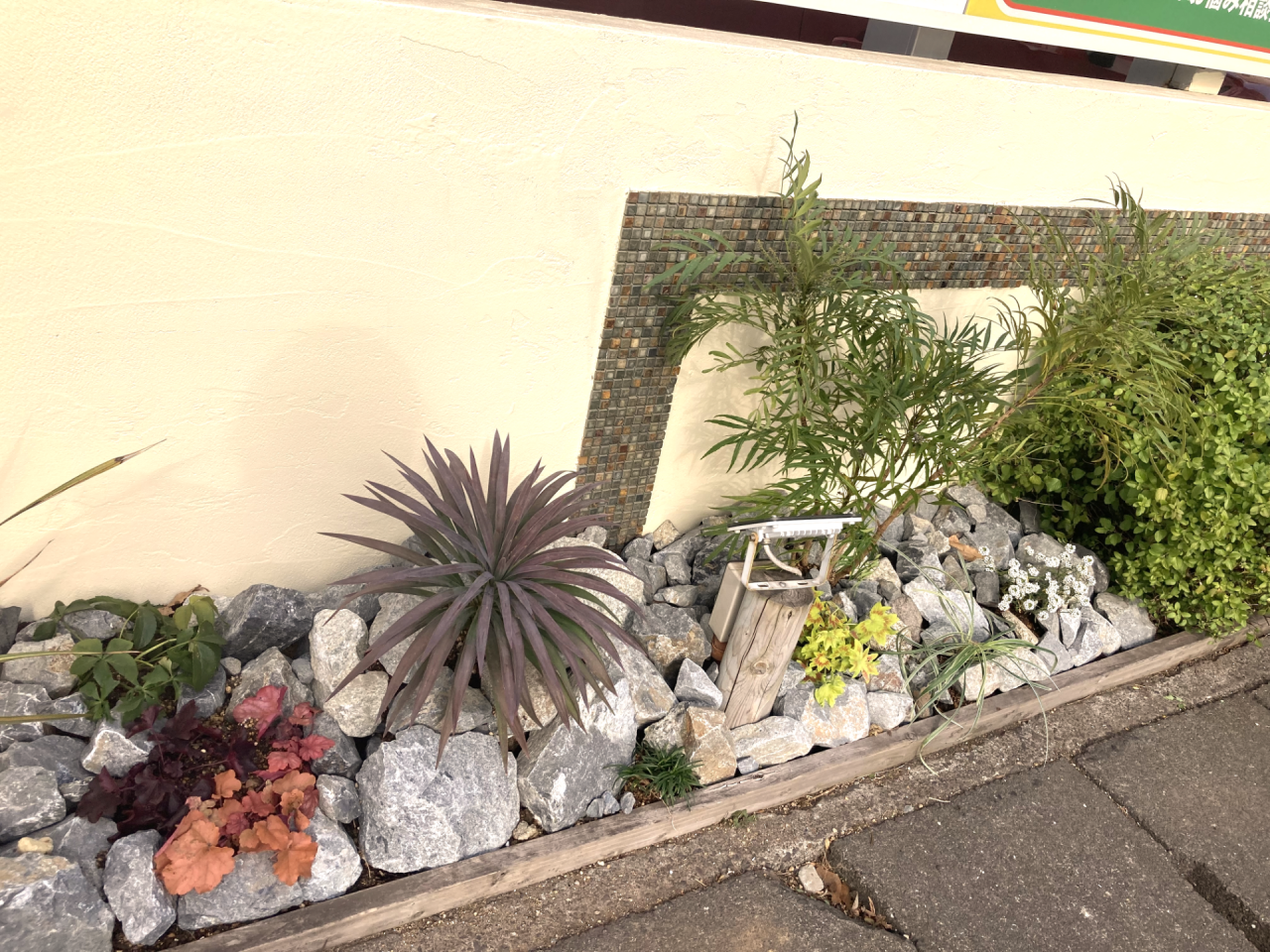 当展示場のガーデニングがリニューアル✨