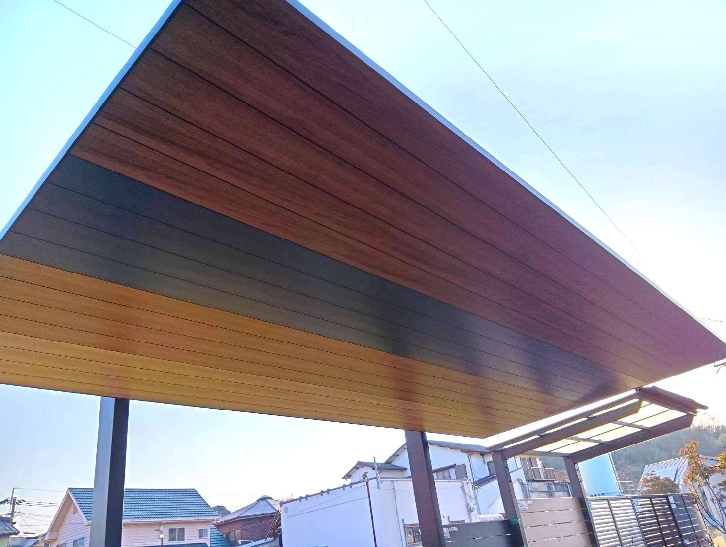 【展示品】屋根色を見比べられる!LIXIL カーポートSC|大分市